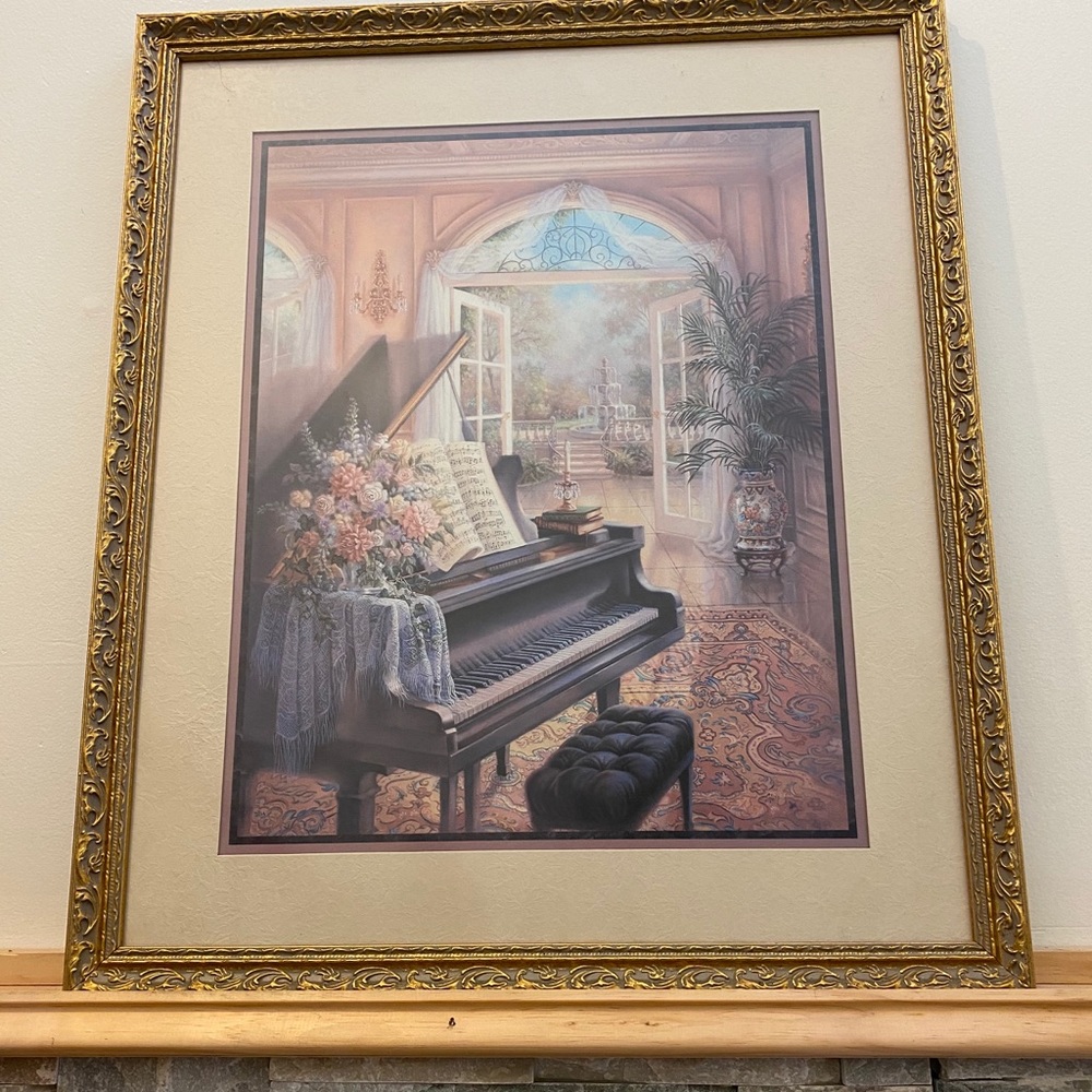 Antique wall art.